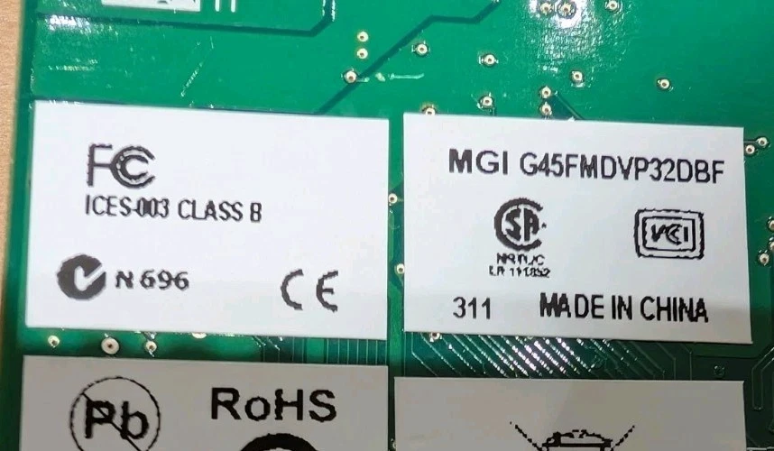 New Matrox Millennium G450 G45FMDVP32DBF 32mb PCI Graphics Card VGA DVI - Image 4 of 4