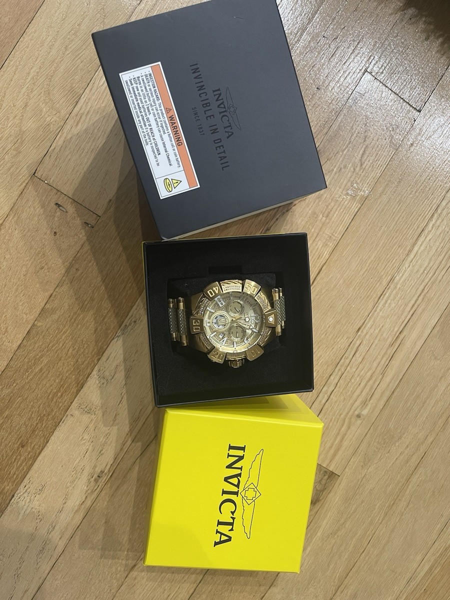 Invicta Jason Taylor 0.45 Carat Diamond Swiss Ronda Z60 Caliber