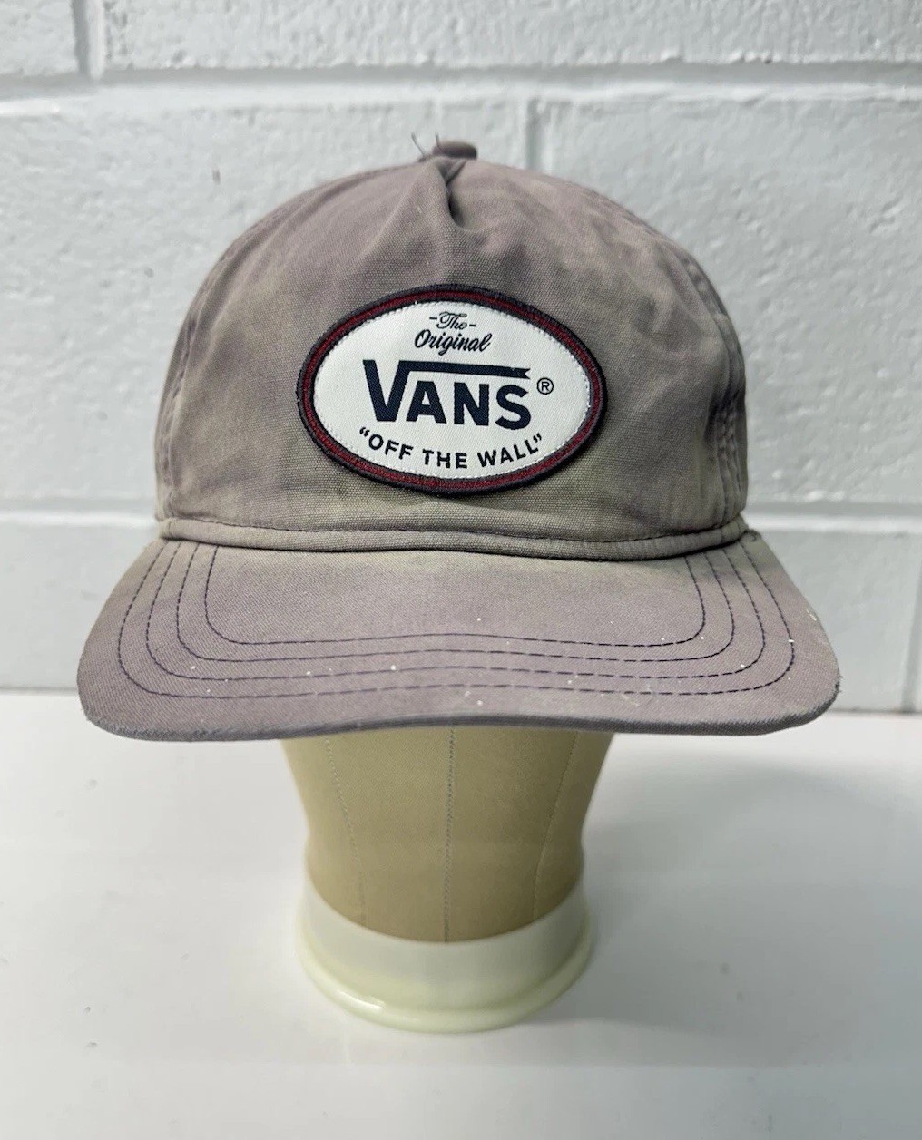 VANS Off The Wall Patch Adjustable Hat / Heavy Fa… - image 1