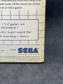 Phantasy Star (Sega Master System, 1988 SMS)  No Manual! - Tested - Authentic