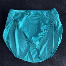 Vanity Fair Y2K Hi Cut Brief XL 8 13-808 Nylon Panties Underwear Bikini