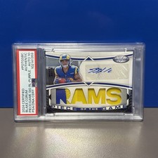 2024 Certified Blake Corum Piece of the Game RPA Patch RC Auto /10 PSA 10