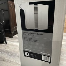 Kohler Two Door Medicine Cabinet 30  W x 26  H x 5  D R33289-NA White New