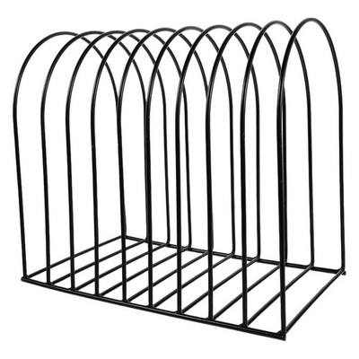 Binder Holder for Desk Storage File Organizer with Upright Sections