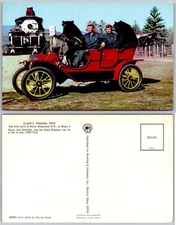 Clarks Trading Post Clark Brothers Bear Car Ride Postcard