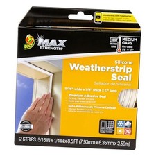 Brand Max Strength Silicone Weatherstrip Seal for Doors and Windows, Self