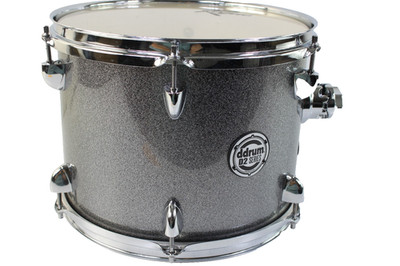 ddrum D2 12 x 9'' Rack Tom Drum - Silver Sparkle (Replacement Heads) #R3986