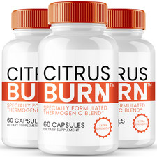 Citrus Burn Capsules, Official CitrusBurn Supplement Pills (3 Pack)