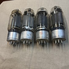 4 Vintage  GE/RCA/ JAN 813 VT-144 Vacuum Tube Set Of 4
