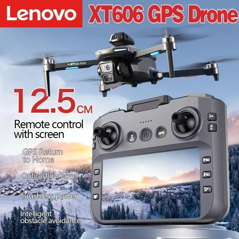 Lenovo XT606 MAX GPS Drone 4k Professional 8K HD Camera