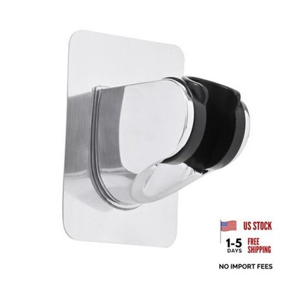 Shower Head Holder, Strong Adhesive and Waterproof Shower Head Holder Silver