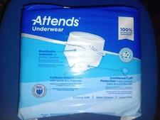 Attends Adult Disposable Underwear - Large