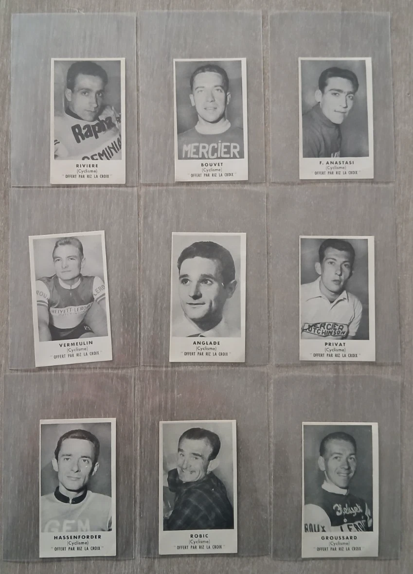 CYCLISME carte cycliste JEAN FORESTIER équipe HELYETT