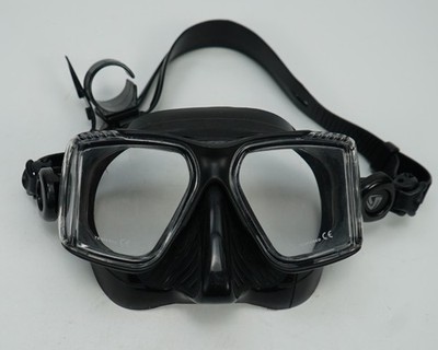 Tilos Double Lens Panoptic II SCUBA Dive Mask, Black, with Case