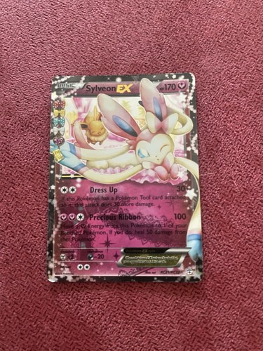Sylveon EX RC21/RC32 Pokemon Generations Radiant Collection Holo 2016 LP