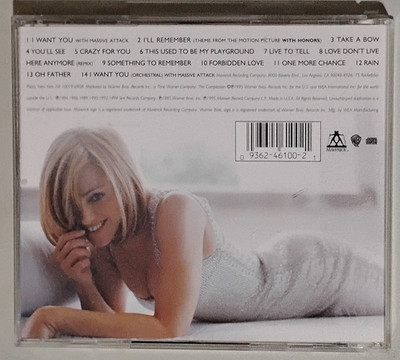 Madonna Something to Remember - CD VG+ 14 songs - Take A Bow - Rain - Oh Father