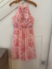 NWT Floral Chiffon Dress, SIZE 6