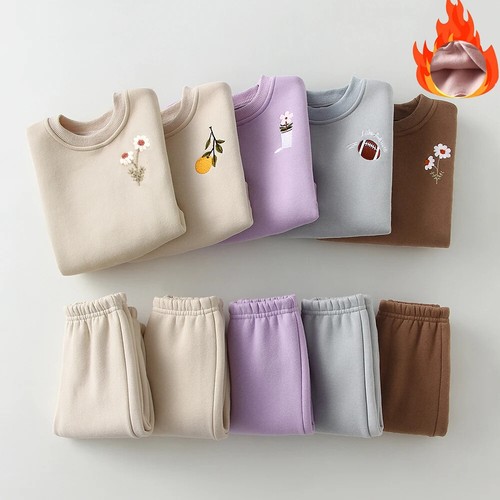 Baby Girl Boy Clothes Set Sweatshirt+Pants Set Girls Tracksuit Girl Outfit