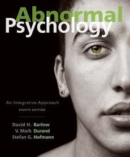 Abnormal Psychology : An Integrative Approach...