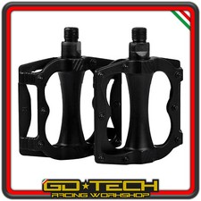 PEDALI BICI ALLUMINIO MTB MOUNTAIN BIKE BICICLETTA COPPIA ANTI SCIVOLO NERI