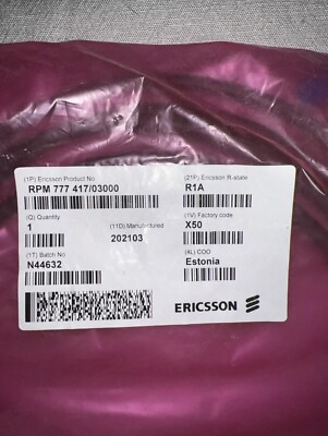 ERICSSON RPM 777 417/03000 SIGNAL CABLE  METER NEW