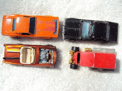 Hot Wheels US HK BW 4 Lot DIXIE HEMI Sheriff T Totaller 57 Bird Redline Restore