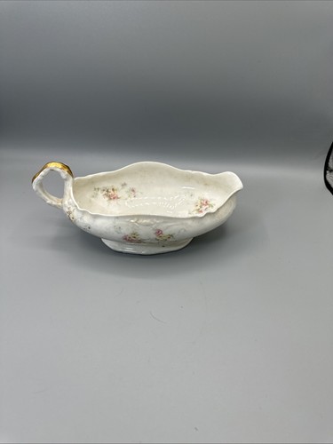 BEURRIER/BATEAU À SAUCE/COUVERCLE HAVILAND LIMOGES FRANCE ANCIEN VIGNE Schleiger - Photo 11/14