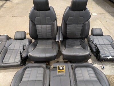 *Contact me with what you need from this* Autobiography 2 tone black grey seat