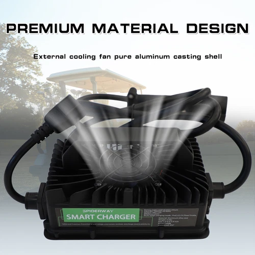 48 Volt 15 Amp Golf Cart Battery Charger for Club Car DS Precedent Tempo Onward - Picture 12 of 12