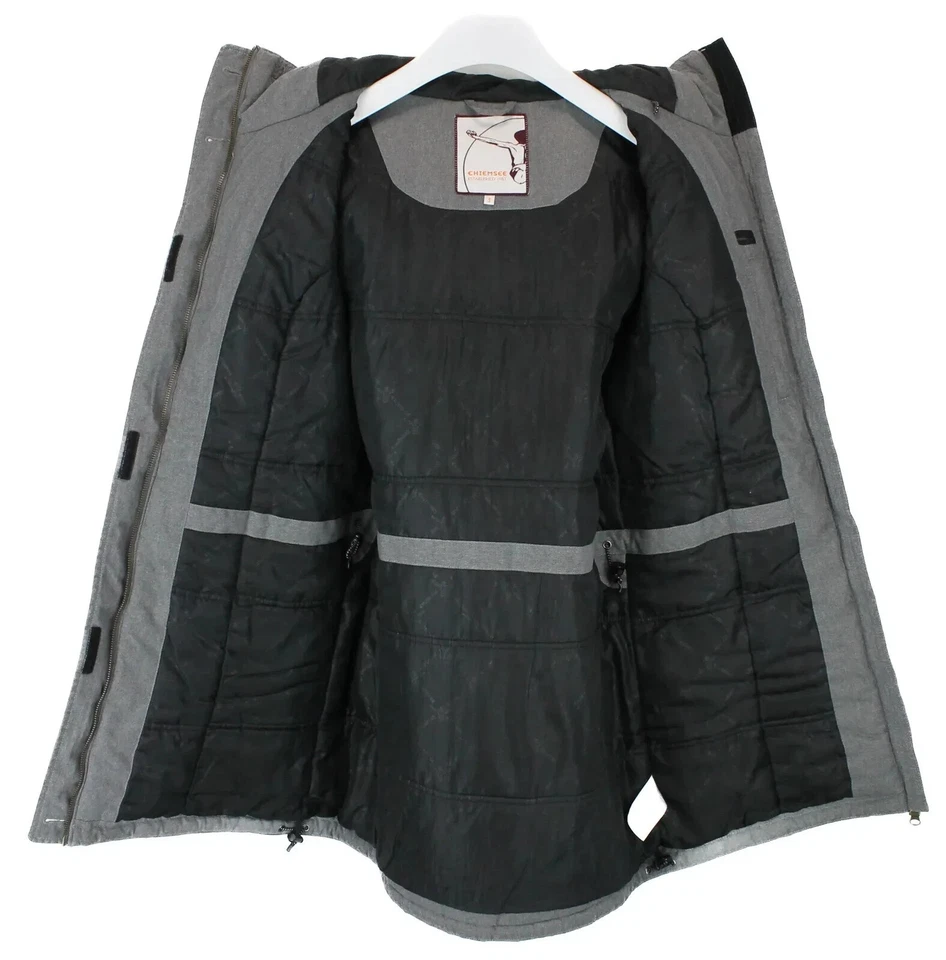 Chaqueta Chiemsee Kamber Hombre Pequeña Con Capucha Cintura Bajo Caderas Parka Foto 4 de 4