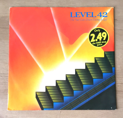 LEVEL 42 - THE SUN GOES DOWN (LIVING IT UP) 12'', POLYDOR, POSPX 622 (1983) EX/EX