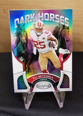 Panini 2022 Certified - Eli Mitchell - Dark Horses - San Francisco 49ers