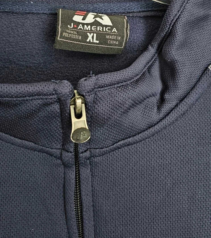  Chaqueta J America US Air Force Cremallera Completa USAF XL Para Hombres Forrada de Vellón Foto 4 de 4