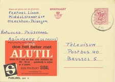 BELGIUM BUGGENHOUT D 1 SC 1968 (Postal Stationery 2 F, PUBLIBEL 2237 V.)