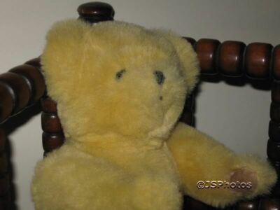 Dean's Rag Book UK Exclusive Yellow Mohair Bear 