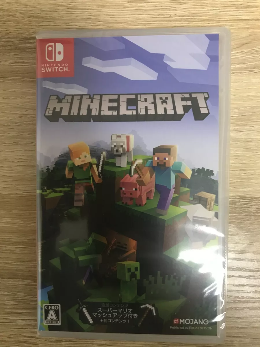 Minecraft Nintendo Switch Games Japanese/English/French/Other