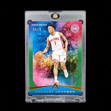 Numbered #13/25 Green Rare Stanley Johnson 2017-18 NBA Ascension Basketball #66