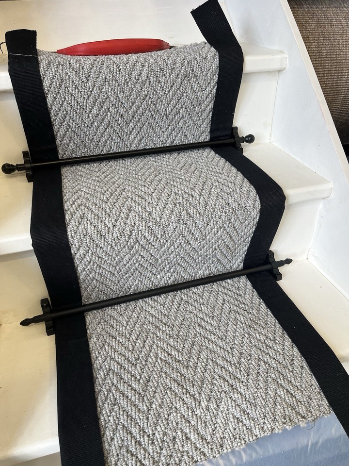 stair runner carpet herringbone 7meters long you choose your custom