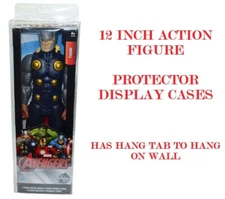 20 PACK 12" Inch Action Figures Clear Plastic Protectors Case Display Boxes