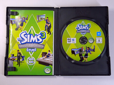 Die Sims 3: Design & Hightech Zeug Erweiterungspaket PC/MAC Spiel mit HANDBUCH