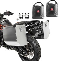 Alukoffer FüR KTM 1050 Adventure / 125 Duke AT 2X41L + Innentaschen + Kit
