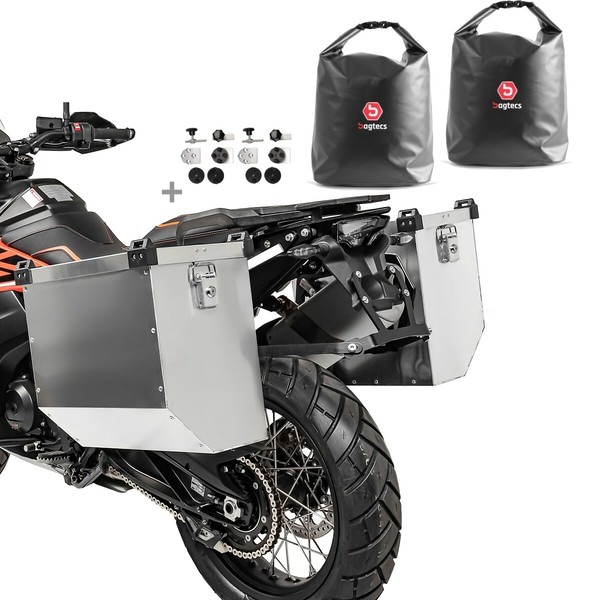 Alukoffer FüR KTM 1050 Adventure / 125 Duke AT 2X41L + Innentaschen + Kit-image