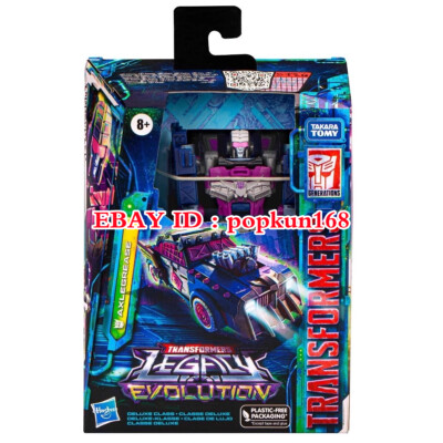 New Transformers Axlegrease Decepticon Hasbro Legacy Deluxe Action