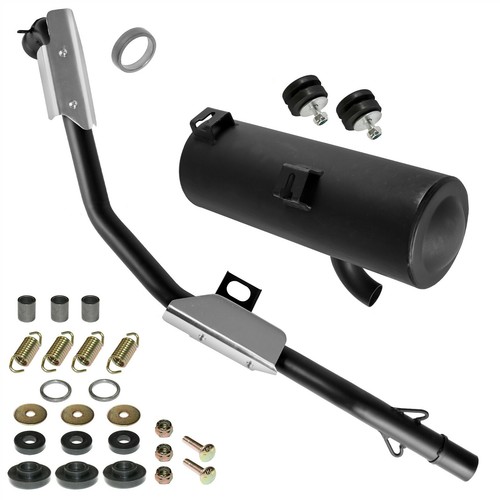 Exhaust Muffler w/ Pipe Gasket Kit fits Polaris Sportsman 500 4x4 1996 1997-2000 - Picture 6 of 7