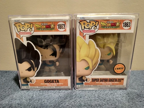 Funko Pop! Animation DBS Broly Saiyan Gogeta #1863 Common & Chase W/Protector