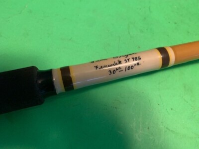 CUSTOM BUILT FENWICK ST 785 6 FOOT 4 1/2 INCH 30 TO 100 POUND