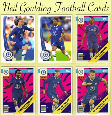 Topps offizielle Sammelkarten   CHELSEA   2022-23 Fußballkarten