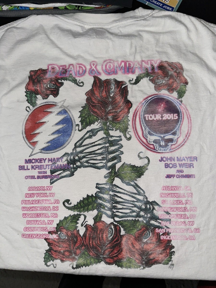 Grateful Dead And Company 2015 Tour T Shirt Adult Size Medium | eBay