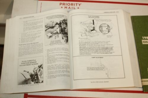 Original 1982 GMC Caballero Service Manual X-8231 w/ X-8231A Supplement Excelle - Bild 5 von 7