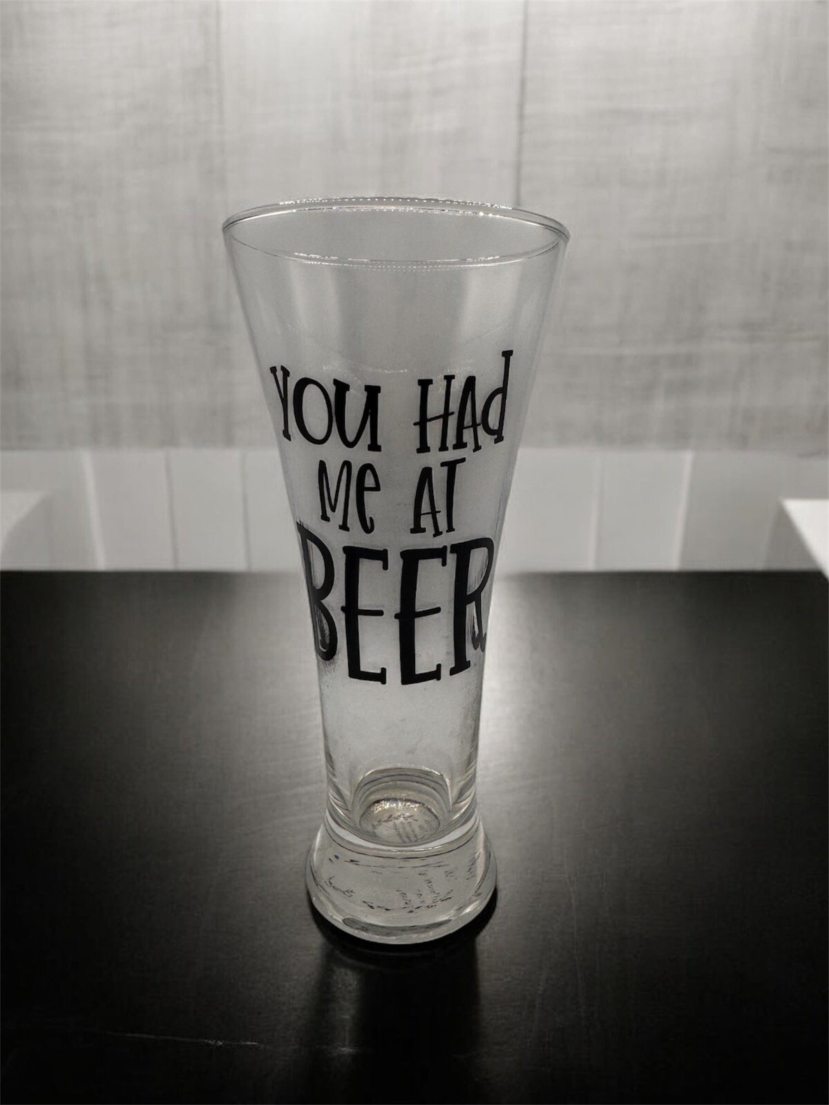 Personalized Drinking Glass – Custom Name or Design